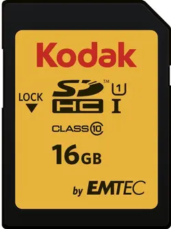 Kodak 580X R85/W20 SDHC 16GB, UHS-I U1, Class 10