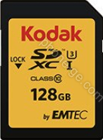 Kodak 650X R95/W90 SDXC 128GB, UHS-I U3, Class 10