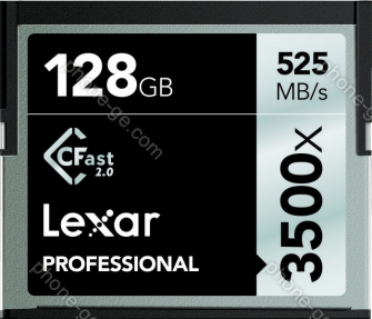 Lexar Professional 3500x R525/W445 CFast 2.0 CompactFlash Card 128GB