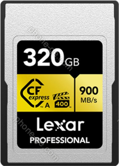 Lexar Professional GOLD R900/W800 CFexpress Type A 320GB