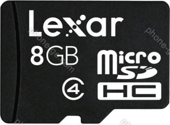 Lexar microSDHC 8GB, Class 2