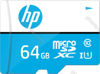 PNY HP mi210/mx310 R100/W30 microSDXC 64GB Kit, UHS-I U1, Class 10