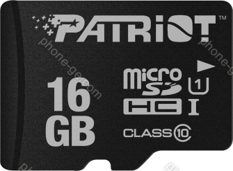 Patriot LX R80 microSDHC 16GB, UHS-I U1, Class 10