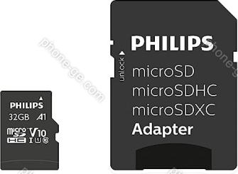 Philips microSDHC 32GB Kit, Class 10