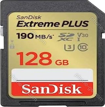 SanDisk Extreme PLUS R190/W90 SDXC 128GB, UHS-I U3, Class 10