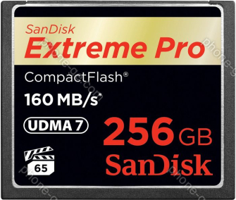 SanDisk Extreme PRO R160/W140 CompactFlash Card 256GB