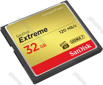 SanDisk Extreme R120/W85 CompactFlash Card 32GB