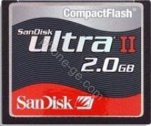 SanDisk Ultra II CompactFlash Card 2GB