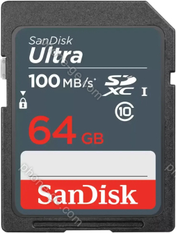 SanDisk Ultra Lite R100 SDXC 64GB, UHS-I U1, Class 10