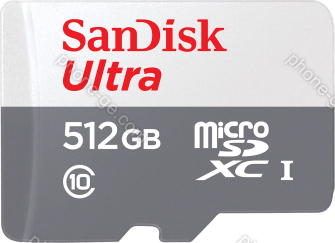 SanDisk Ultra R100 microSDXC 512GB, UHS-I, Class 10