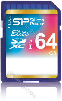 Silicon Power Elite R50/W15 SDXC 64GB, UHS-I, Class 10