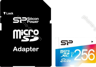 Silicon Power Elite R85 microSDXC 256GB Kit, UHS-I U1, Class 10