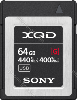 Sony G-Series R440/W400 XQD Card 64GB