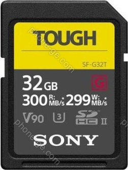 Sony SF-G Tough Series R300/W299 SDHC 32GB, UHS-II U3, Class 10