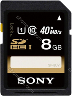 Sony SF-U Series R40 SDHC 8GB, UHS-I, Class 10