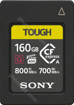 Sony TOUGH CEA-G Series R800/W700 CFexpress Type A 160GB