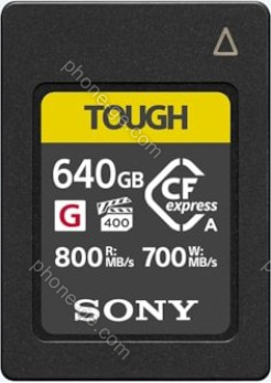 Sony TOUGH CEA-G Series R800/W700 CFexpress Type A 640GB