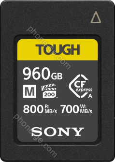 Sony TOUGH CEA-M Series R800/W700 CFexpress Type A 960GB