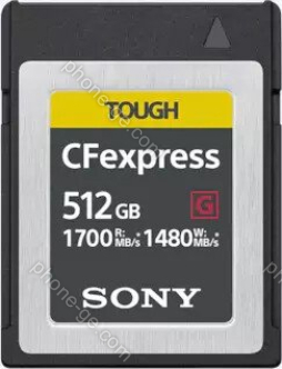 Sony TOUGH CEB-G Series R1700/W1480 CFexpress Type B 512GB