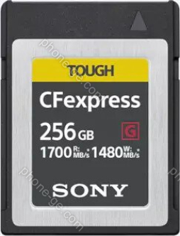 Sony TOUGH CEB-G Series R1700/W1480 CFexpress Type B 256GB