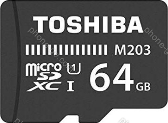 Toshiba Standard M203/EA R100 microSDXC 64GB Kit, UHS-I U1, Class 10