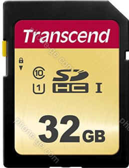 Transcend 500S R95/W35 SDHC 32GB, UHS-I U1, Class 10