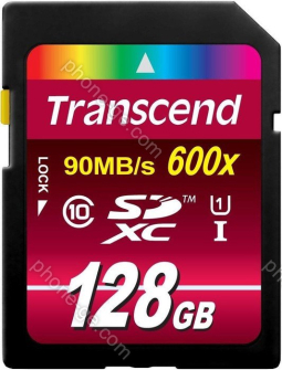 Transcend Ultimate R90/W40 SDXC 128GB, UHS-I, Class 10