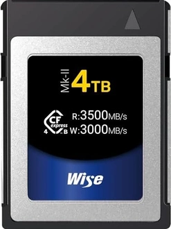 Wise Advanced CFX4-B Series Mk-II R3500/W3000 CFexpress 4.0 Type B 4TB