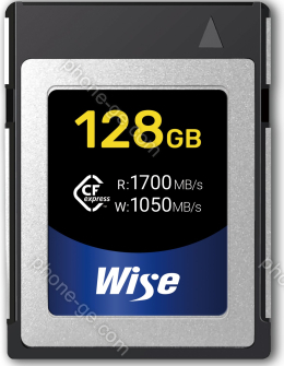 Wise Advanced CFX-B Series R1700/W1050 CFexpress Type B 128GB