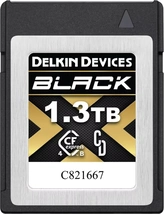 Delkin Black 4.0 R3650/W3240 CFexpress 4.0 Type B 1.3TB