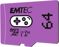 Emtec GAMING R100/W50 microSDXC 64GB, UHS-I U3, A1, Class 10