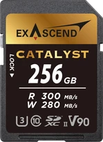 Exascend Catalyst R300/W280 SDXC 256GB, UHS-II U3, Class 10