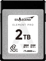 Exascend Element Pro R3500/W3100 CFexpress 4.0 Type B 2TB