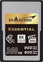 Exascend Essential R900/W800 CFexpress 2.0 Type A 360GB