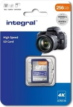 Integral High Speed R100/W45 SDXC 128GB, UHS-I U3, Class 10
