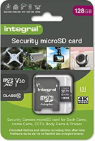 Integral Security R100/W60 microSDXC 128GB Kit, UHS-I U3, Class 10