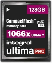 Integral ultima PRO UDMA7 1066x R160/W135 CompactFlash Card 128GB