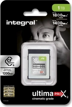 Integral ultima PRO X2 Cinematic Silver R1800/W1400 CFexpress 2.0 Type B 1TB