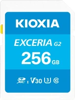 KIOXIA EXCERIA G2 R100/W50 SDXC 256GB, UHS-I U3, Class 10