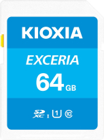 KIOXIA EXCERIA R100 SDXC 64GB, UHS-I U1, Class 10