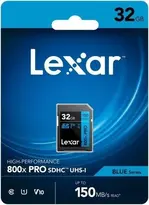 Lexar BLUE Series 800x R120 SDHC 32GB, UHS-I U1, Class 10