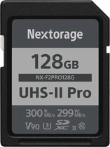 Nextorage NX-F2PRO R300/W299 SDXC 128GB, UHS-II U3, Class 10