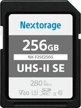 Nextorage NX-F2SE R280/W170 SDXC 256GB, UHS-II U3, Class 10