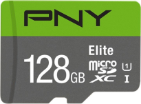 PNY Elite microSDXC 128GB, UHS-I U1, Class 10