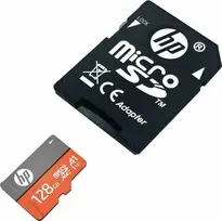 PNY HP mxA1 R100/W85 microSDXC 128GB Kit, UHS-I U3, A1, Class 10