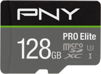 PNY Pro Elite R100/W90 microSDXC 128GB Kit, UHS-I U3, A1, Class 10