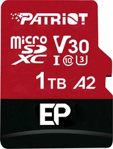 Patriot EP R90/W80 microSDXC 1TB Kit, UHS-I U3, A2, Class 10