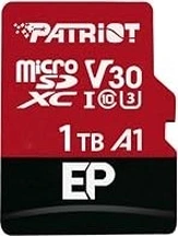 Patriot EP R90 microSDXC 512GB Kit, UHS-I U3, A1, Class 10