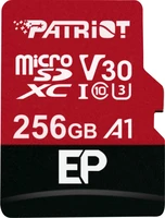 Patriot EP R90 microSDXC 256GB Kit, UHS-I U3, A1, Class 10