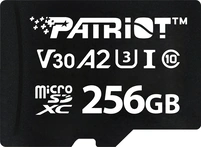 Patriot VX Series R90/W80 microSDXC 256GB, UHS-I U3, A2, Class 10